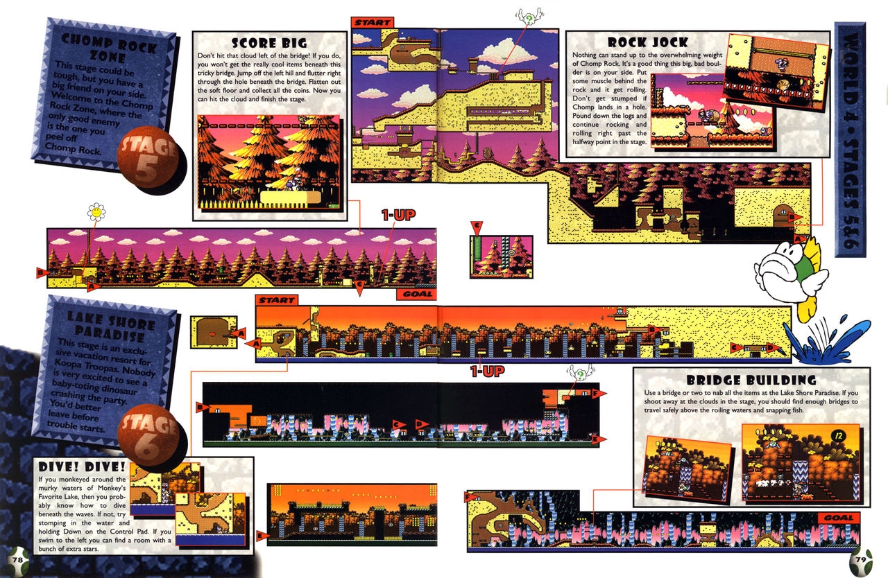 Nintendo Players Guide (SNES) - Super Mario World 2 - Yoshis Island (1995) 42
