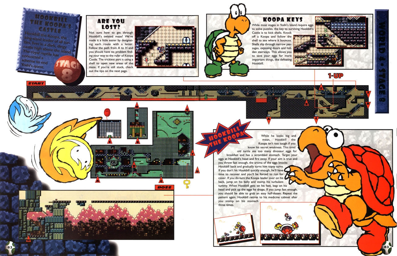 Nintendo Players Guide (SNES) - Super Mario World 2 - Yoshis Island (1995) 44
