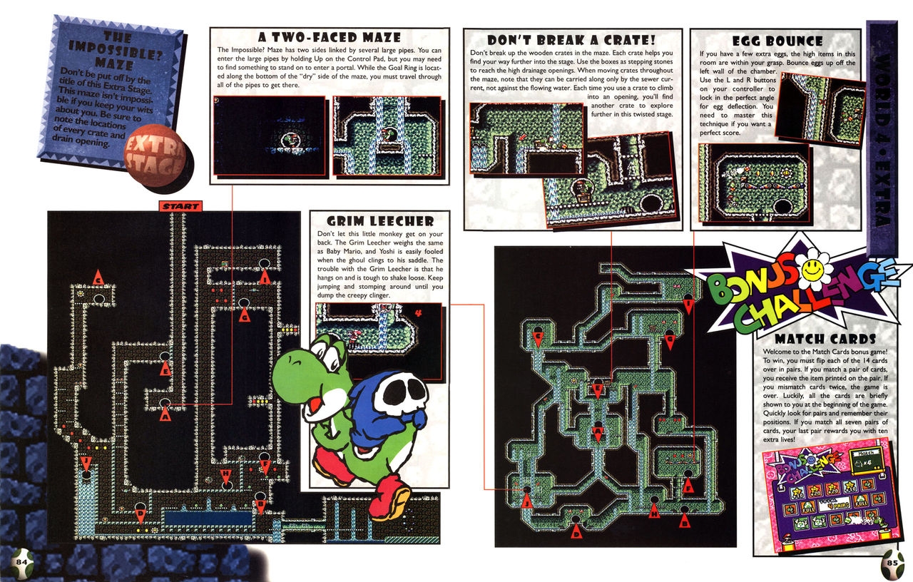 Nintendo Players Guide (SNES) - Super Mario World 2 - Yoshis Island (1995) 45