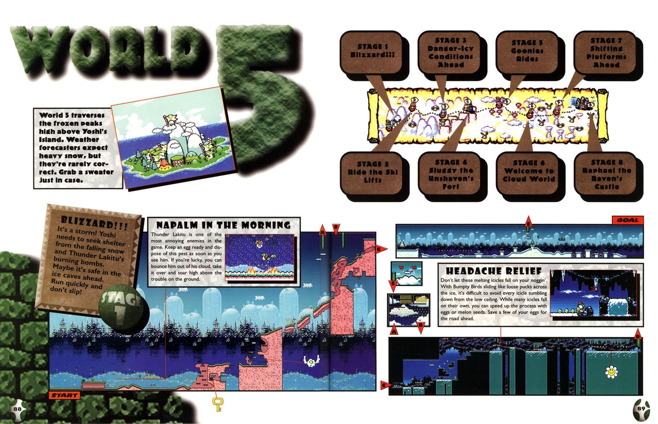 Nintendo Players Guide (SNES) - Super Mario World 2 - Yoshis Island (1995) 47