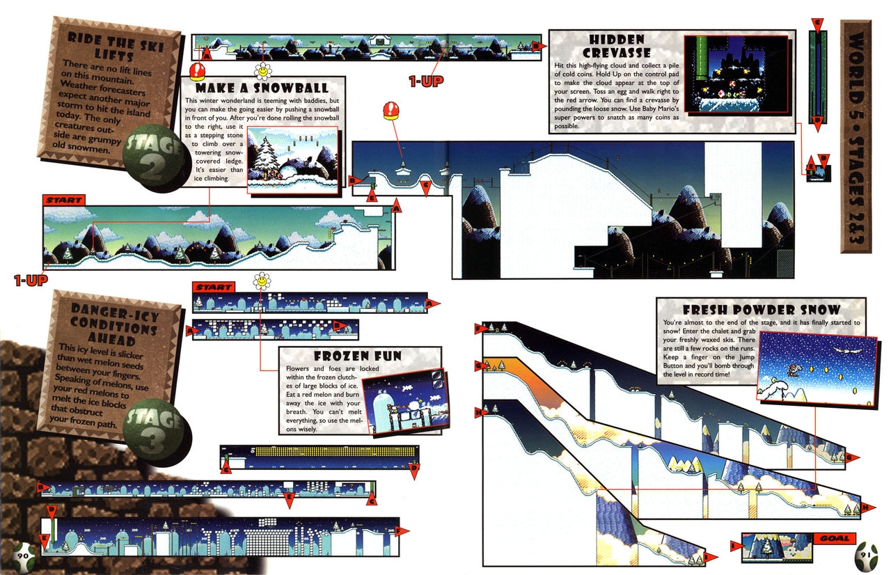 Nintendo Players Guide (SNES) - Super Mario World 2 - Yoshis Island (1995) 48