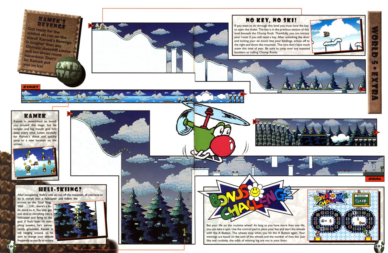 Nintendo Players Guide (SNES) - Super Mario World 2 - Yoshis Island (1995) 53
