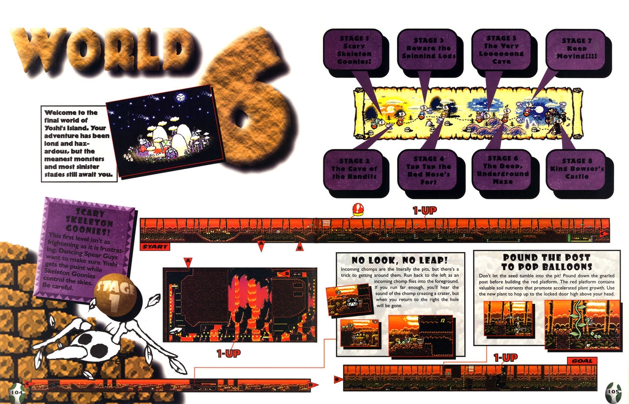 Nintendo Players Guide (SNES) - Super Mario World 2 - Yoshis Island (1995) 55