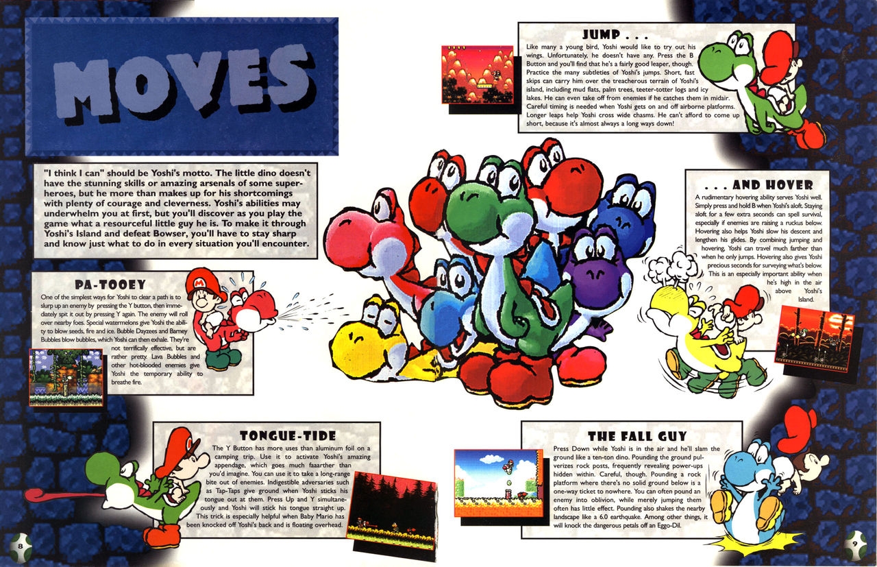 Nintendo Players Guide (SNES) - Super Mario World 2 - Yoshis Island (1995) 5