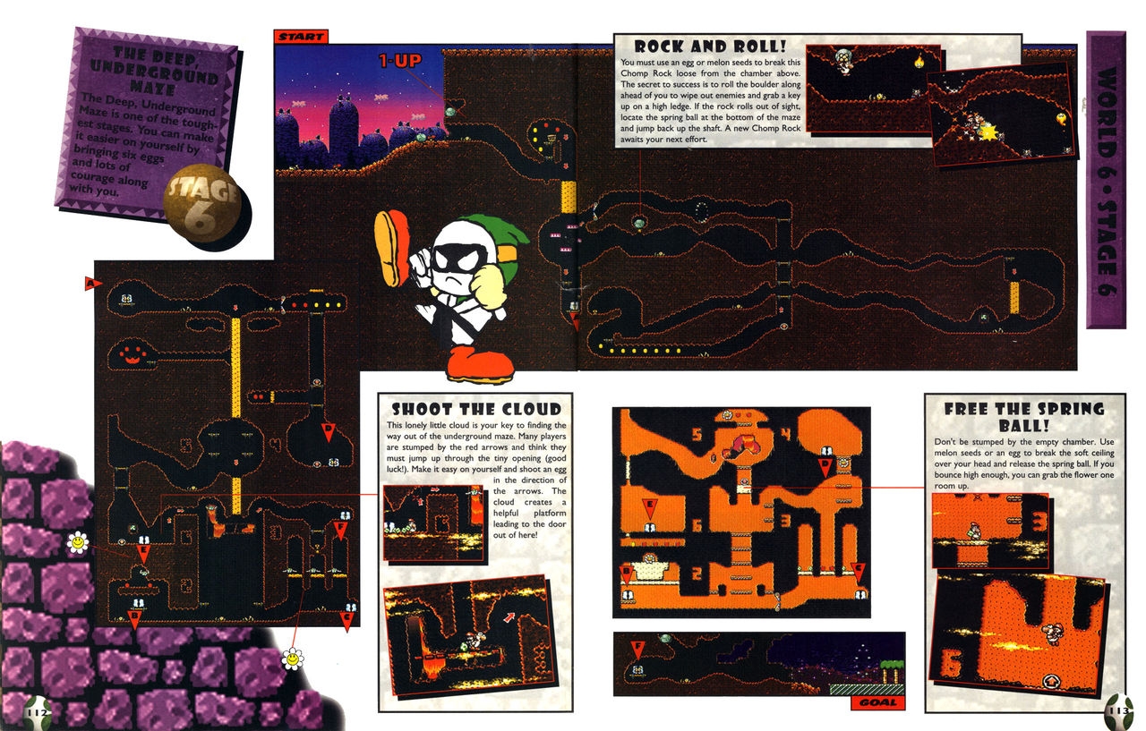 Nintendo Players Guide (SNES) - Super Mario World 2 - Yoshis Island (1995) 59
