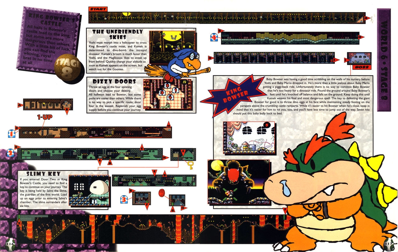 Nintendo Players Guide (SNES) - Super Mario World 2 - Yoshis Island (1995) 61