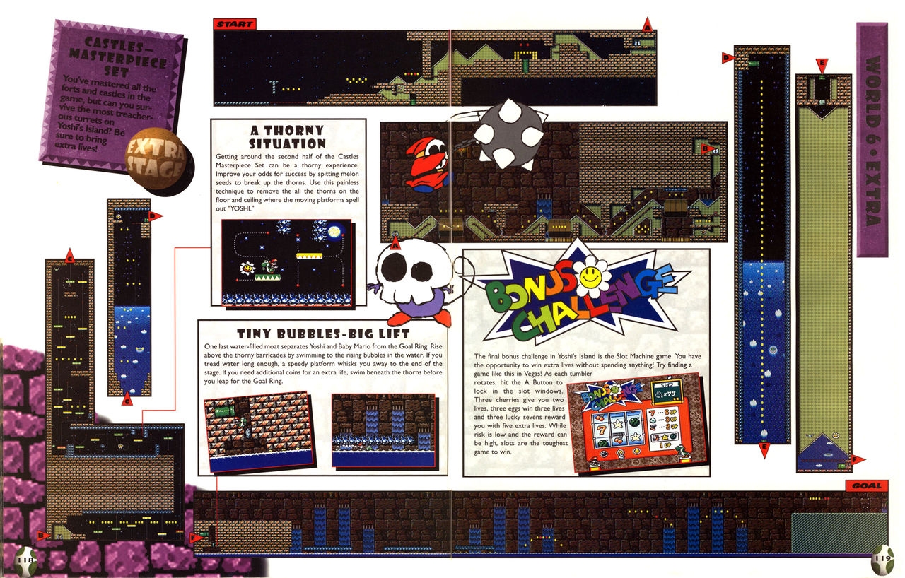 Nintendo Players Guide (SNES) - Super Mario World 2 - Yoshis Island (1995) 62