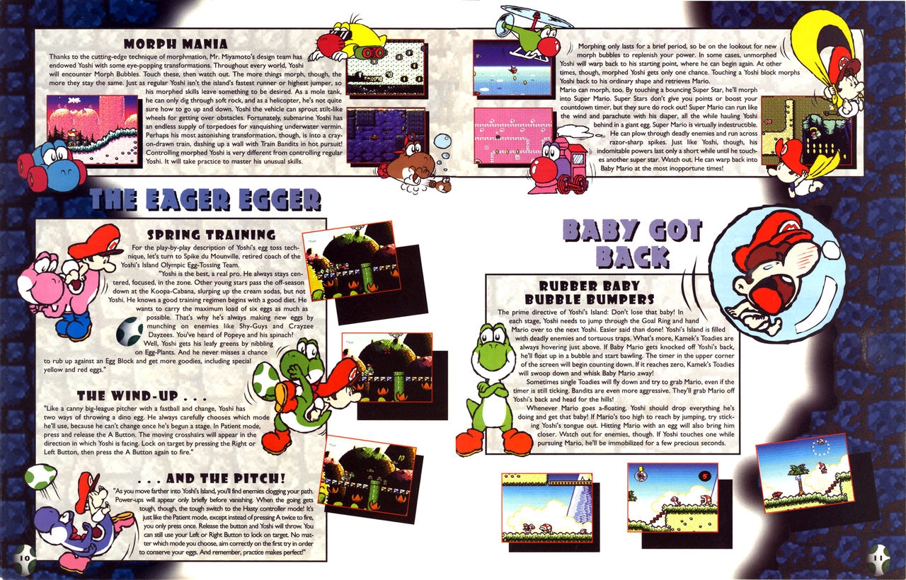 Nintendo Players Guide (SNES) - Super Mario World 2 - Yoshis Island (1995) 6