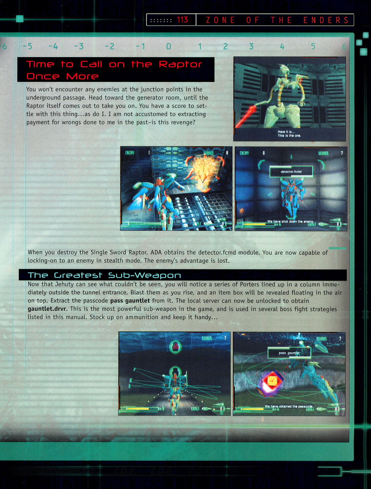 Zone of Enders - Official Strategy Guide 114