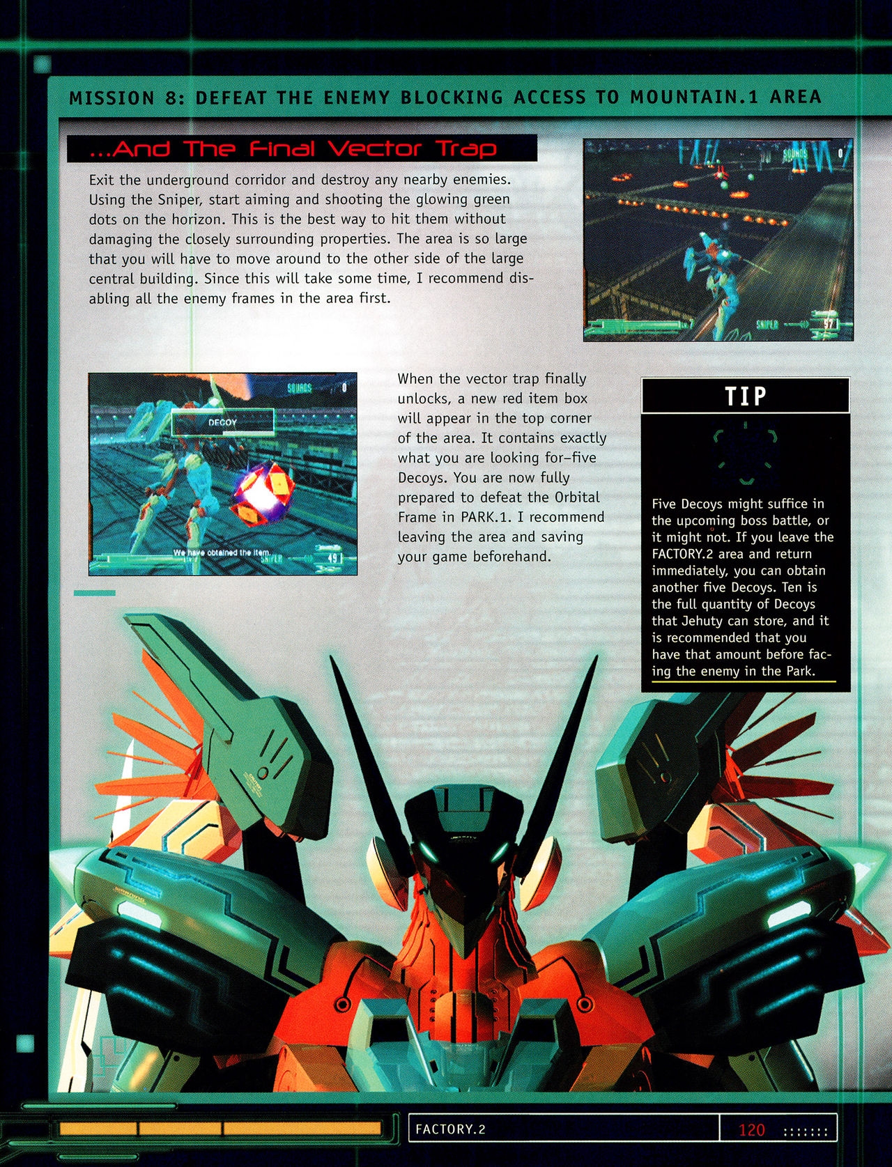 Zone of Enders - Official Strategy Guide 121