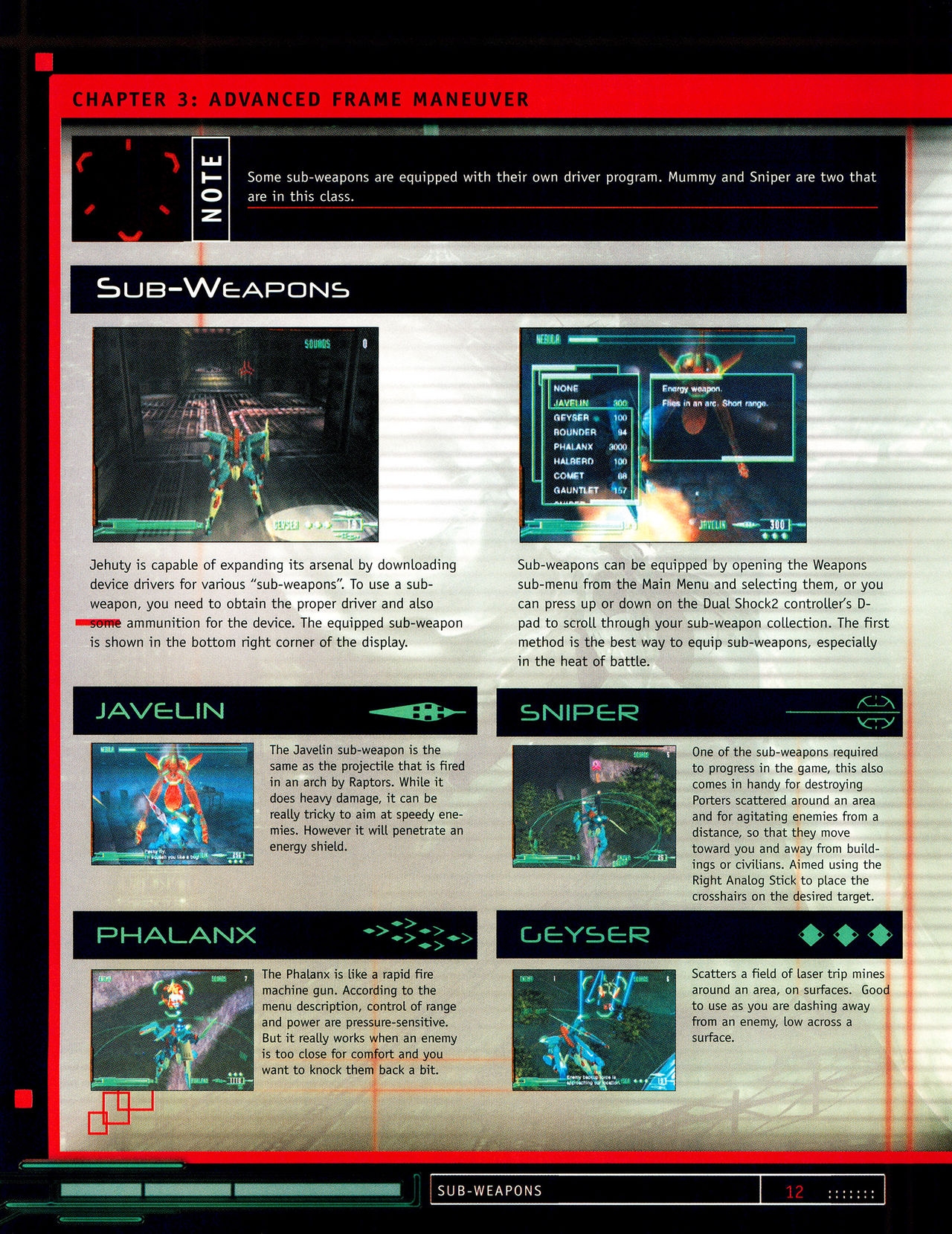 Zone of Enders - Official Strategy Guide 13