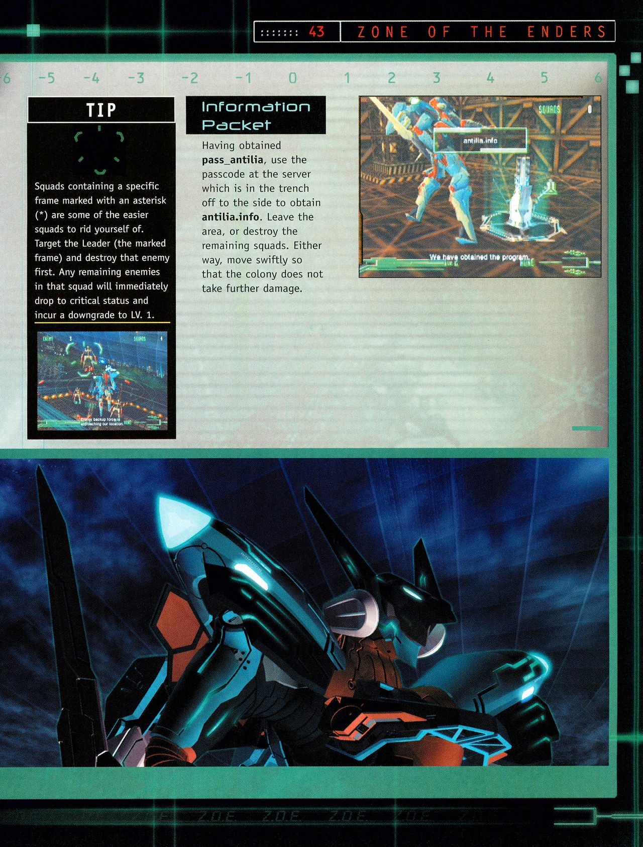 Zone of Enders - Official Strategy Guide 44