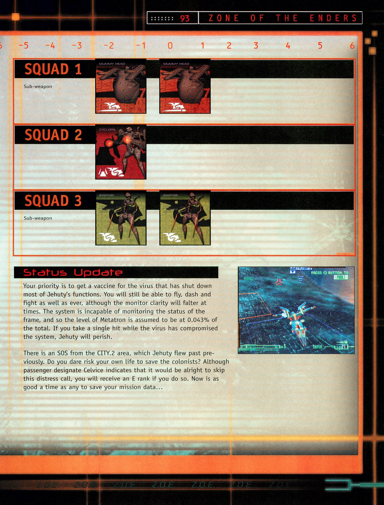 Zone of Enders - Official Strategy Guide 94