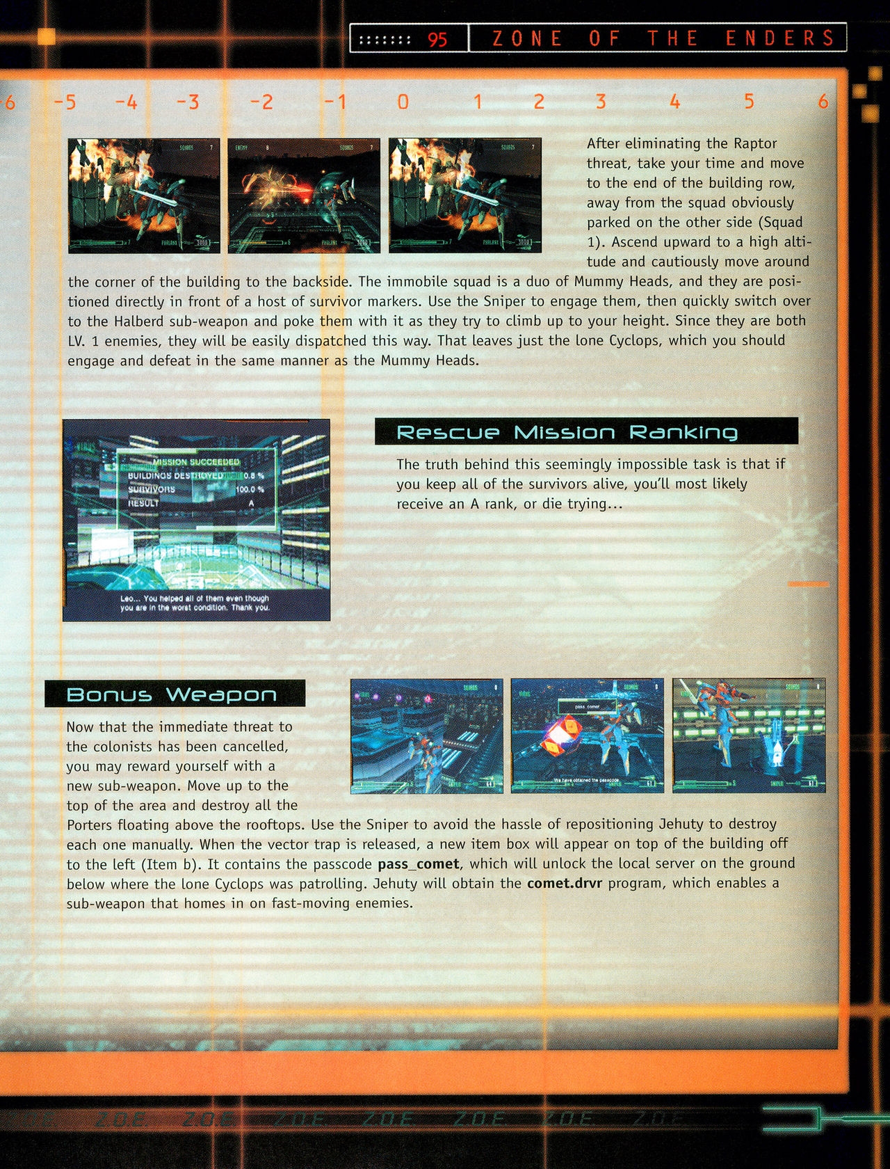 Zone of Enders - Official Strategy Guide 96