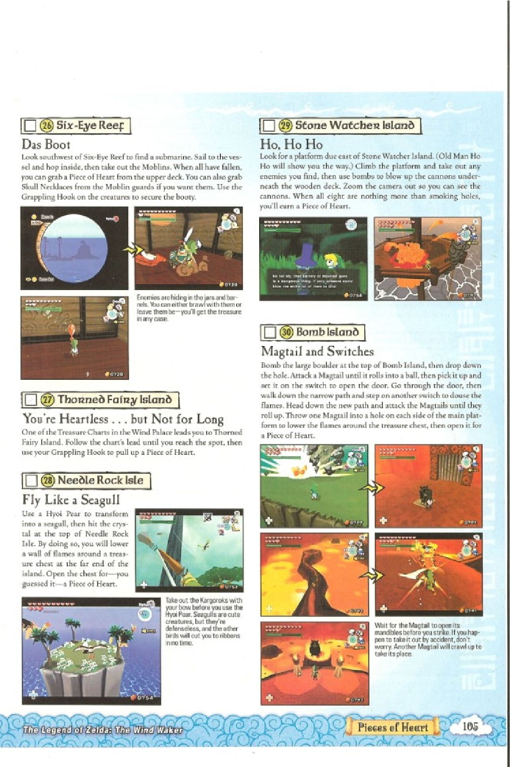 The Legend of Zelda - wind waker - Strategy Guide 107