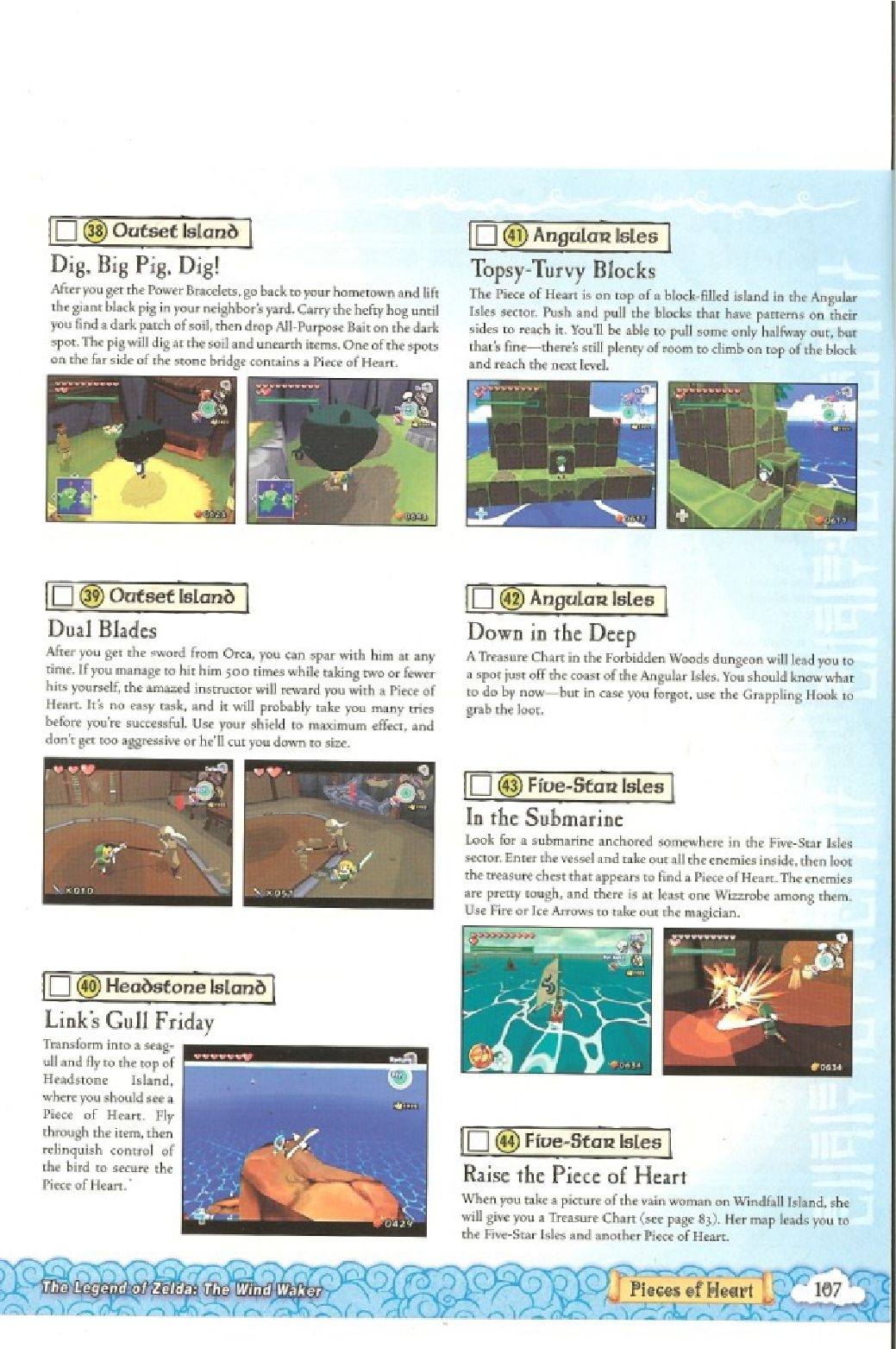 The Legend of Zelda - wind waker - Strategy Guide 109