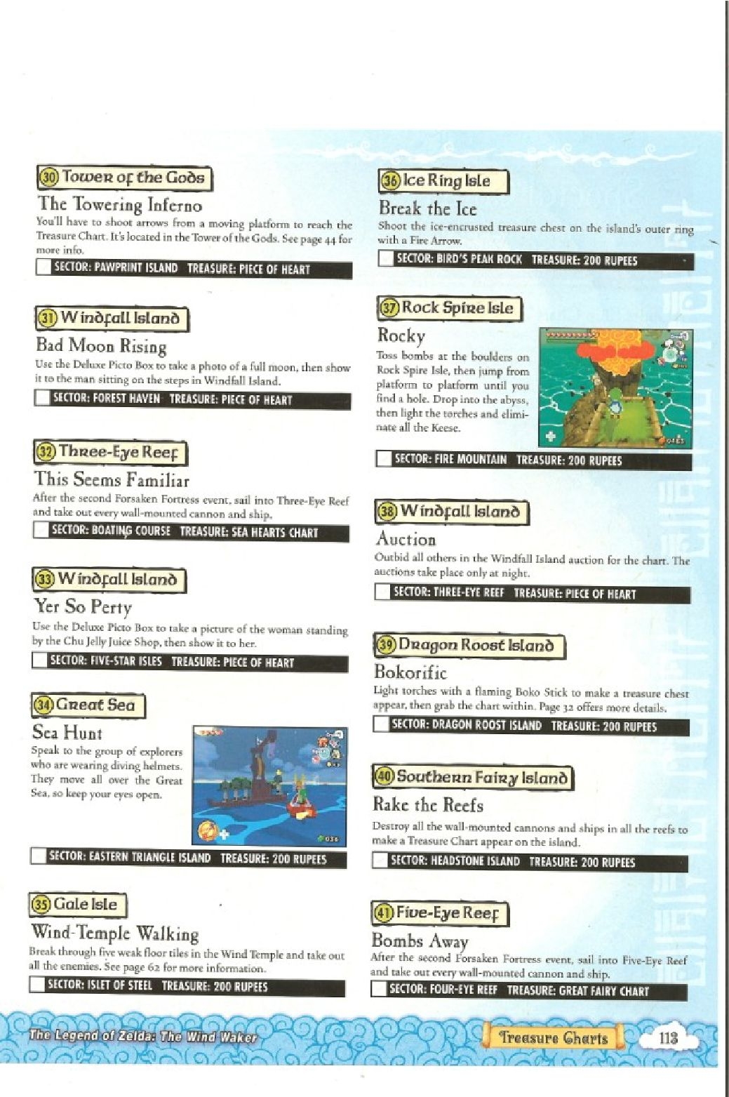 The Legend of Zelda - wind waker - Strategy Guide 115