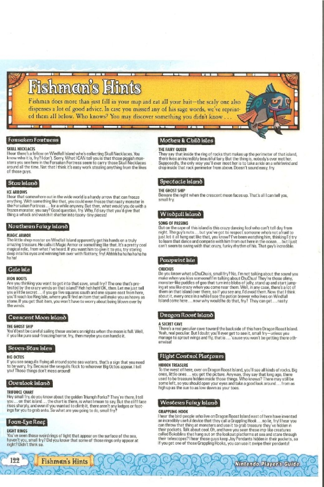 The Legend of Zelda - wind waker - Strategy Guide 124