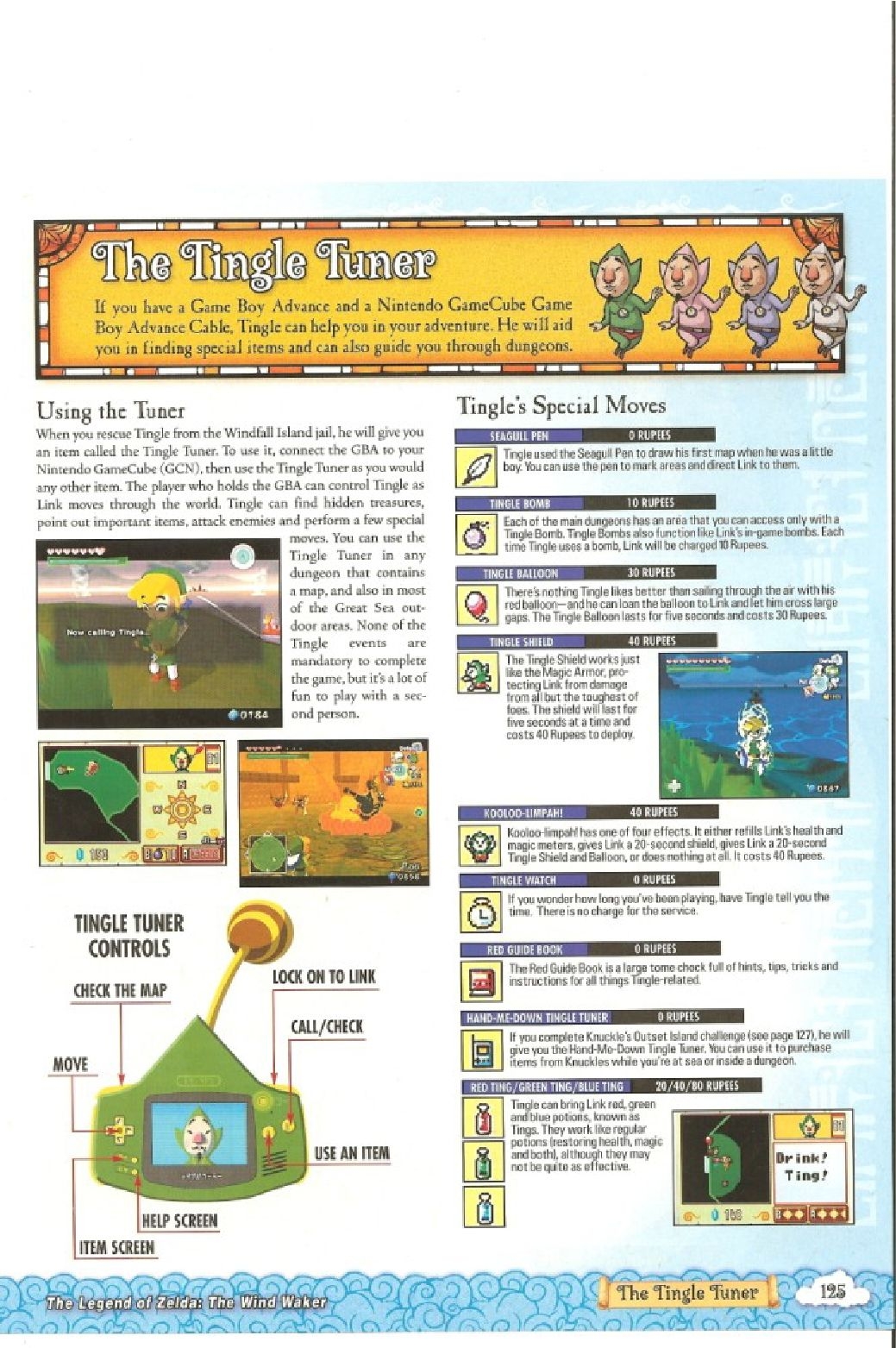 The Legend of Zelda - wind waker - Strategy Guide 127
