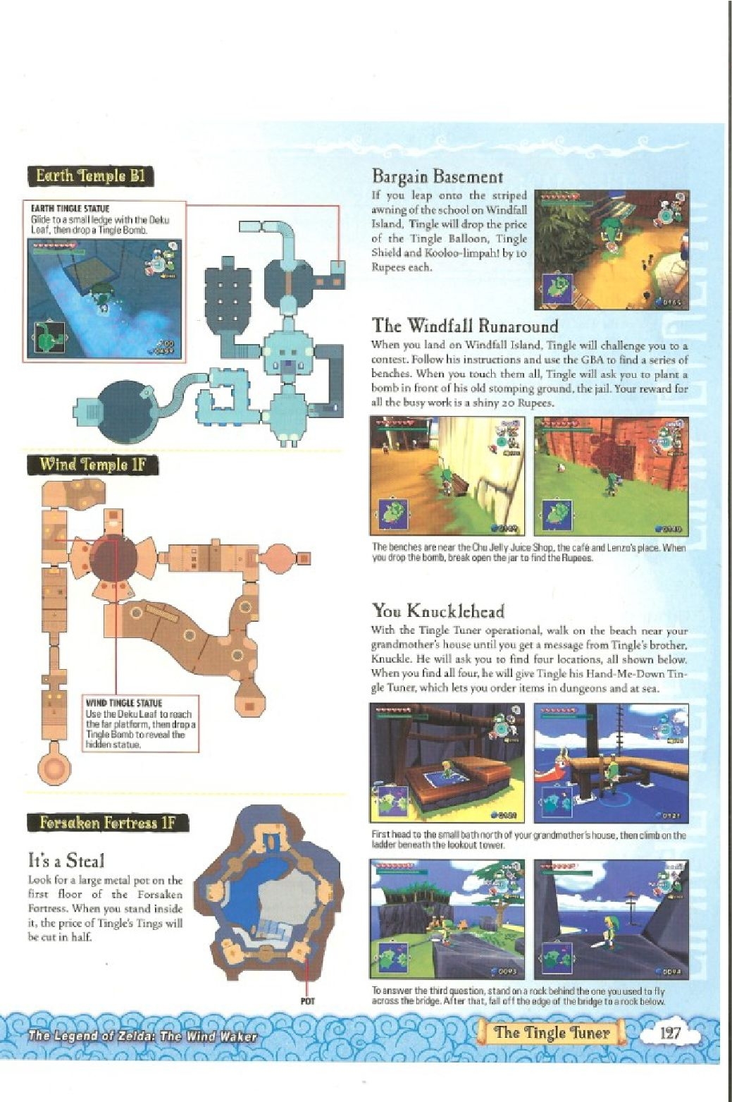 The Legend of Zelda - wind waker - Strategy Guide 129