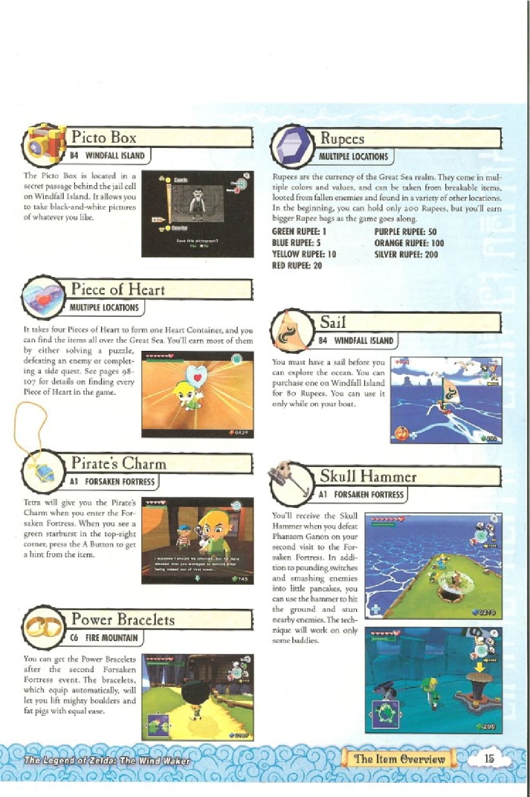 The Legend of Zelda - wind waker - Strategy Guide 16
