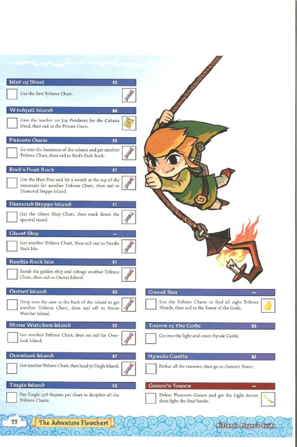 The Legend of Zelda - wind waker - Strategy Guide 23