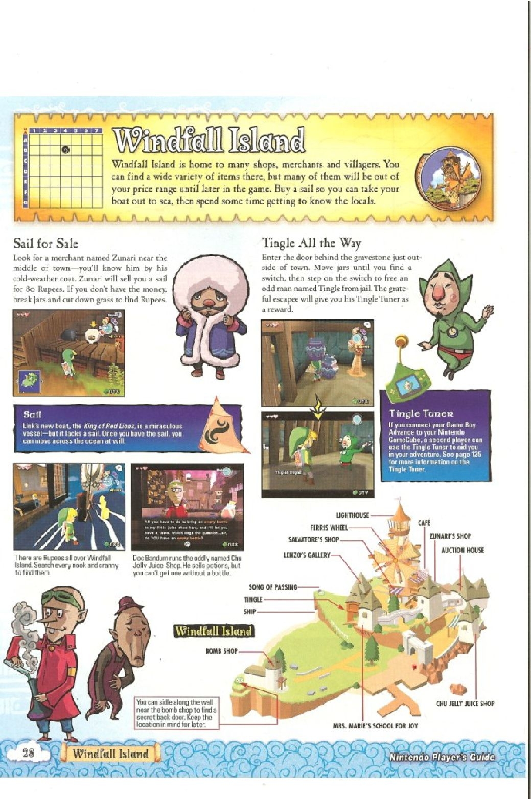 The Legend of Zelda - wind waker - Strategy Guide 29