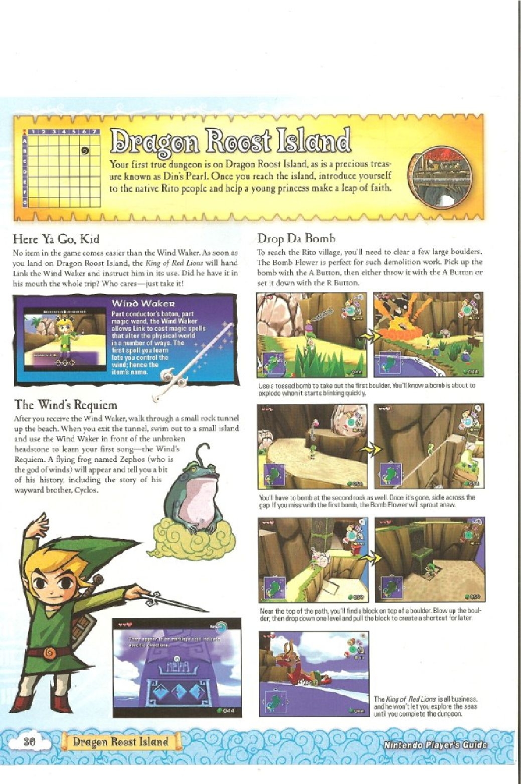 The Legend of Zelda - wind waker - Strategy Guide 31