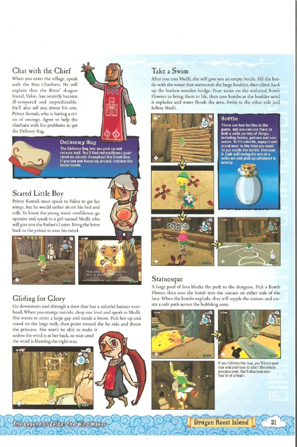The Legend of Zelda - wind waker - Strategy Guide 32