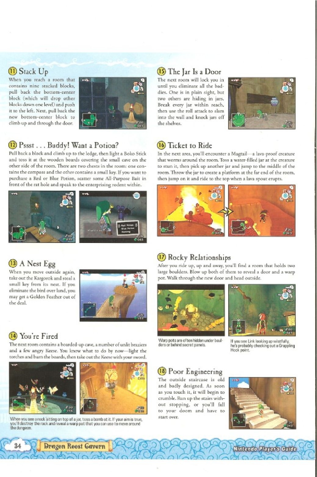 The Legend of Zelda - wind waker - Strategy Guide 35