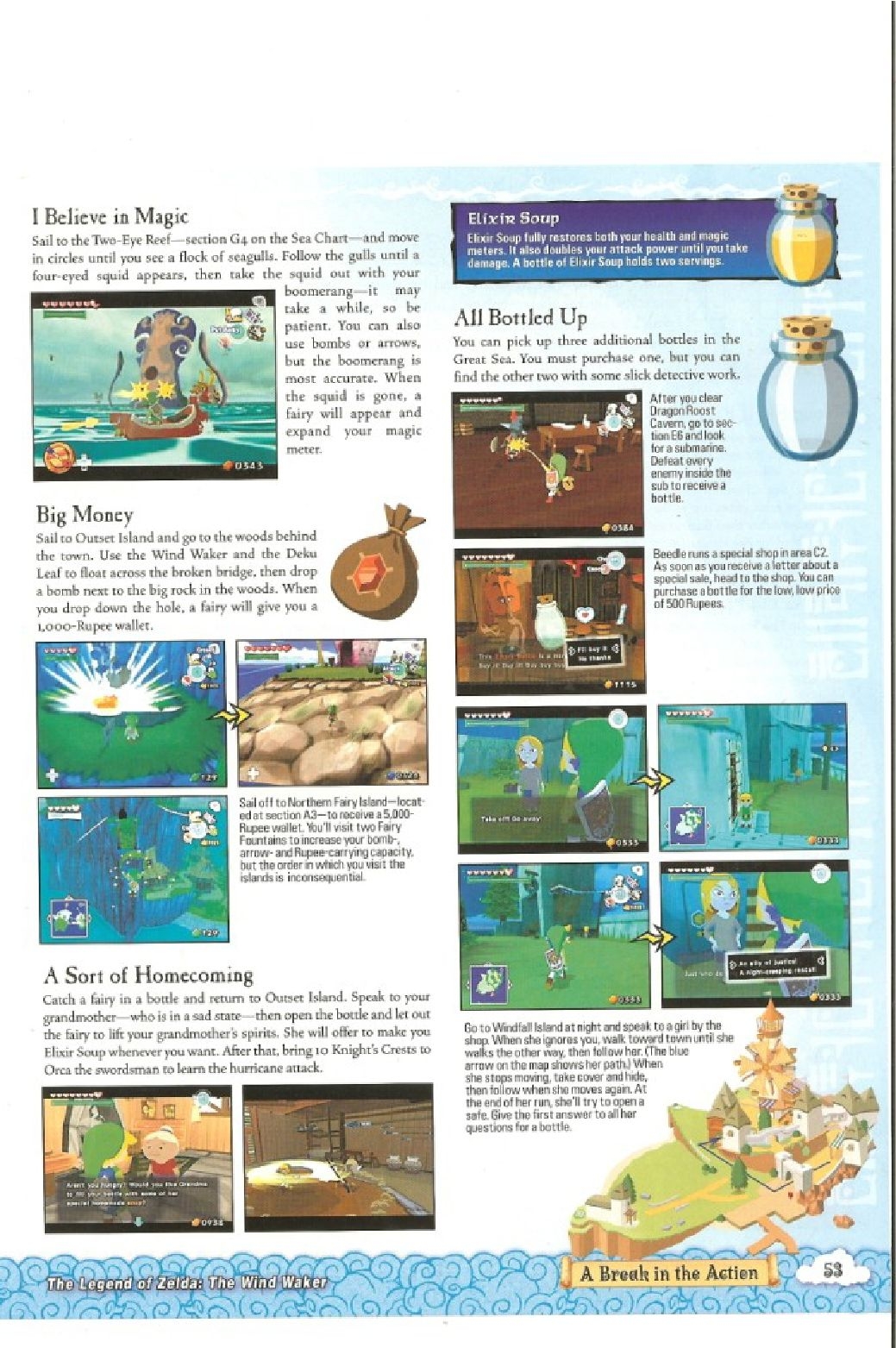 The Legend of Zelda - wind waker - Strategy Guide 55
