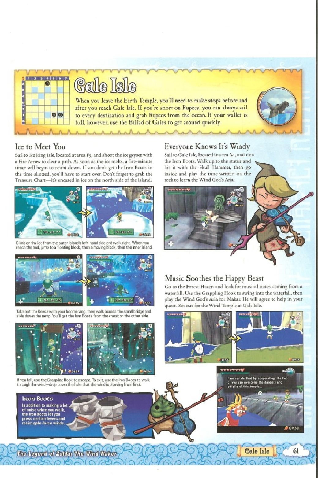 The Legend of Zelda - wind waker - Strategy Guide 63