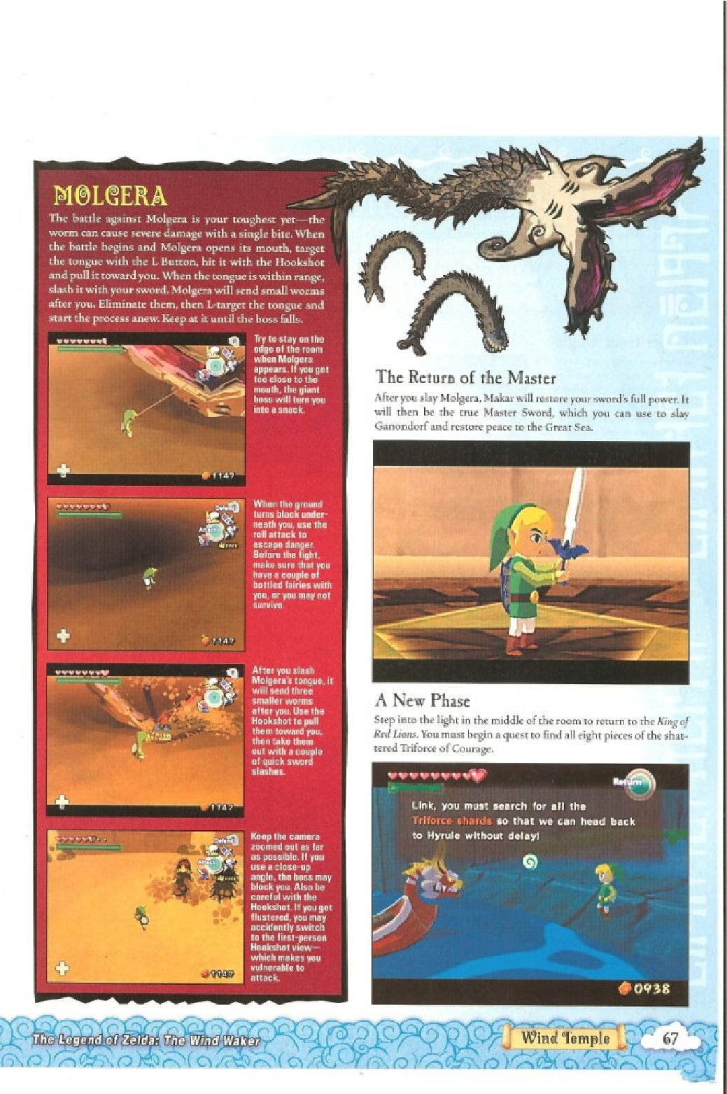 The Legend of Zelda - wind waker - Strategy Guide 69