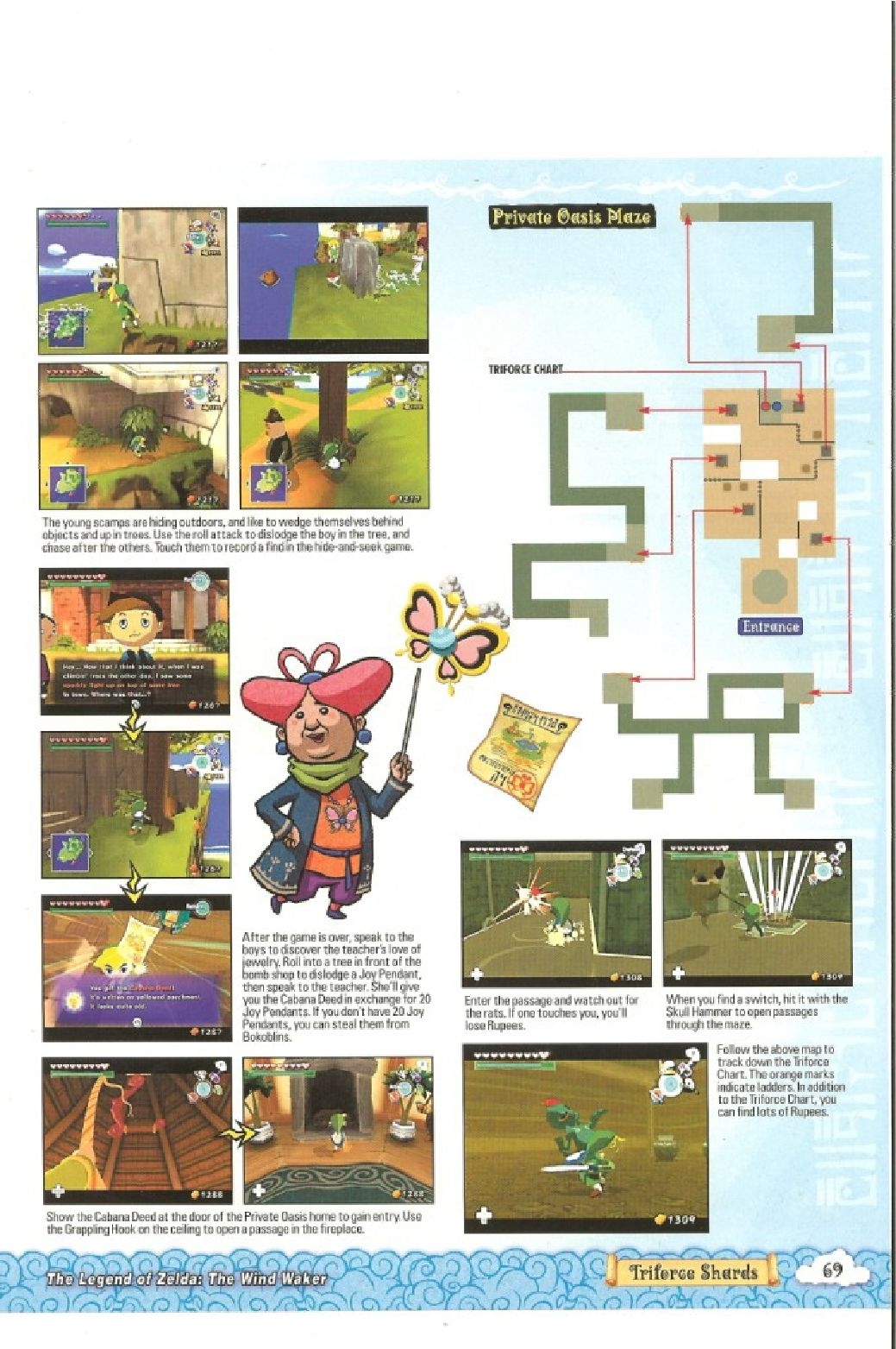 The Legend of Zelda - wind waker - Strategy Guide 71