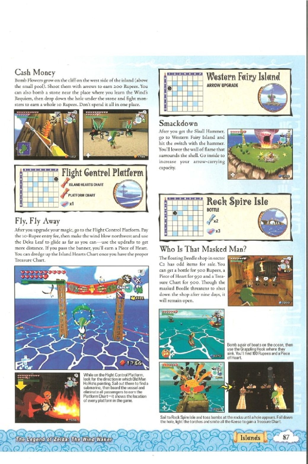 The Legend of Zelda - wind waker - Strategy Guide 89