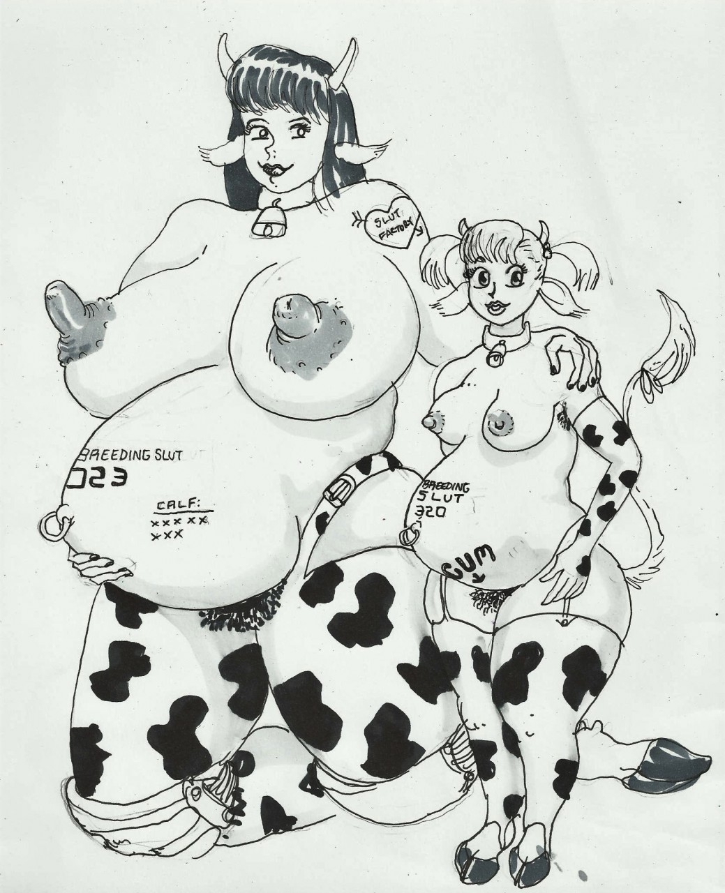 [lv1drawgent] Cow-Slut Collection 104