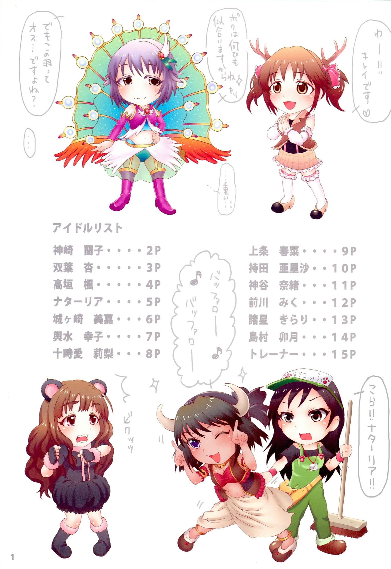 (C82) [[necopanz (Hanma Akira)]] ☆☆☆☆★★ no Mukougawa (THE IDOLMASTER CINDERELLA GIRLS) 1