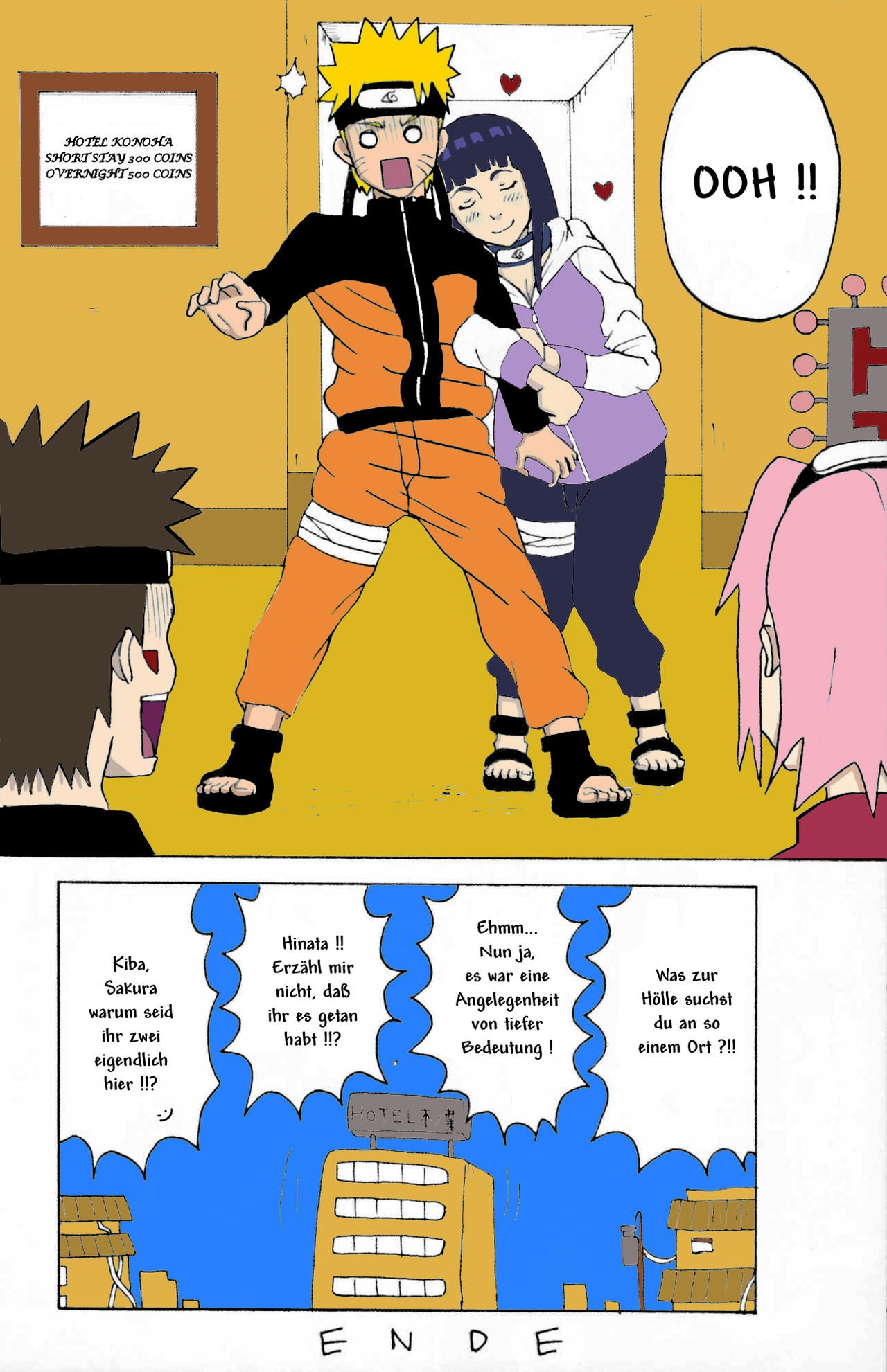 (SC36) [Naruho-dou (Naruhodo)] Hinata Ganbaru! | Hinata Fight! (Naruto) [German] [Colorized] 40