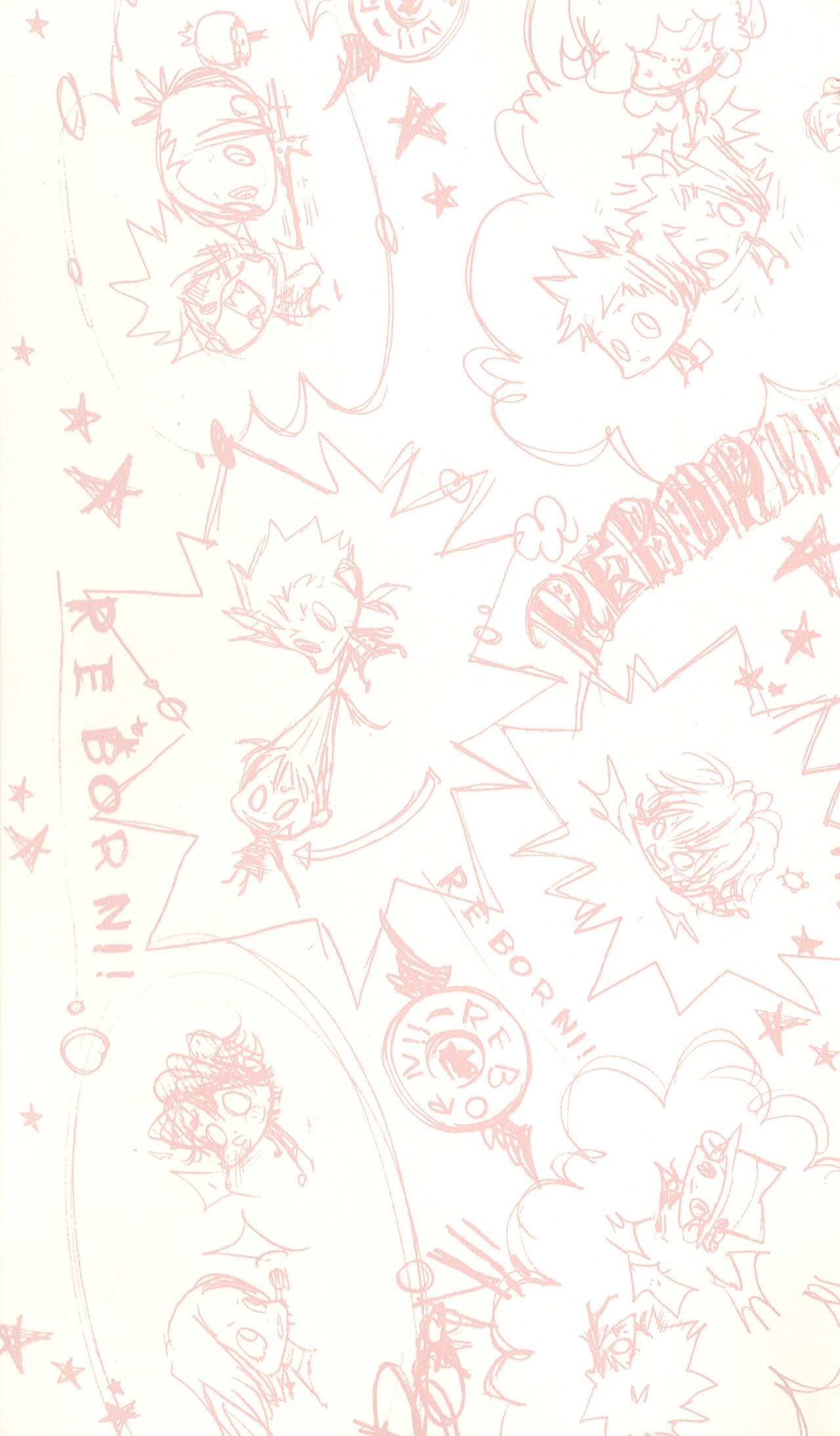 Katekyo Hitman Reborn! Official Visual Book - REBORN Colore! 138