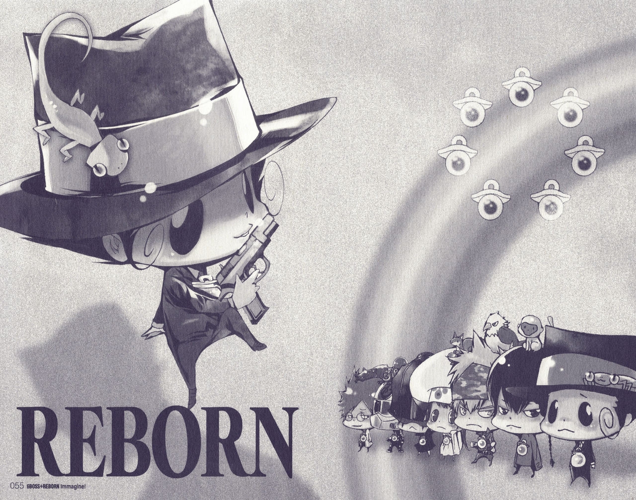 Katekyo Hitman Reborn! Official Visual Book - REBORN Colore! 35