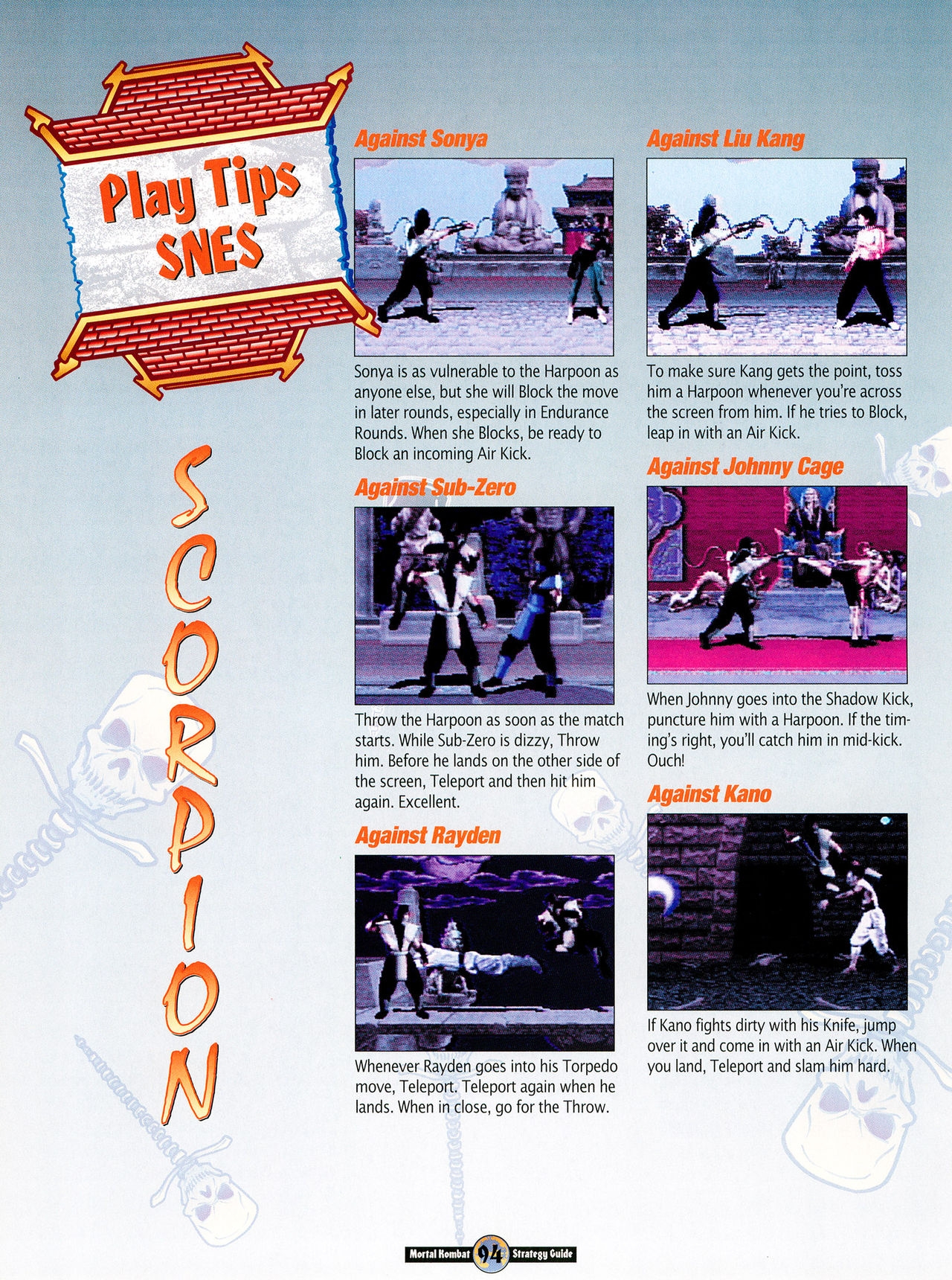 Mortal Kombat Strategy Guide 95