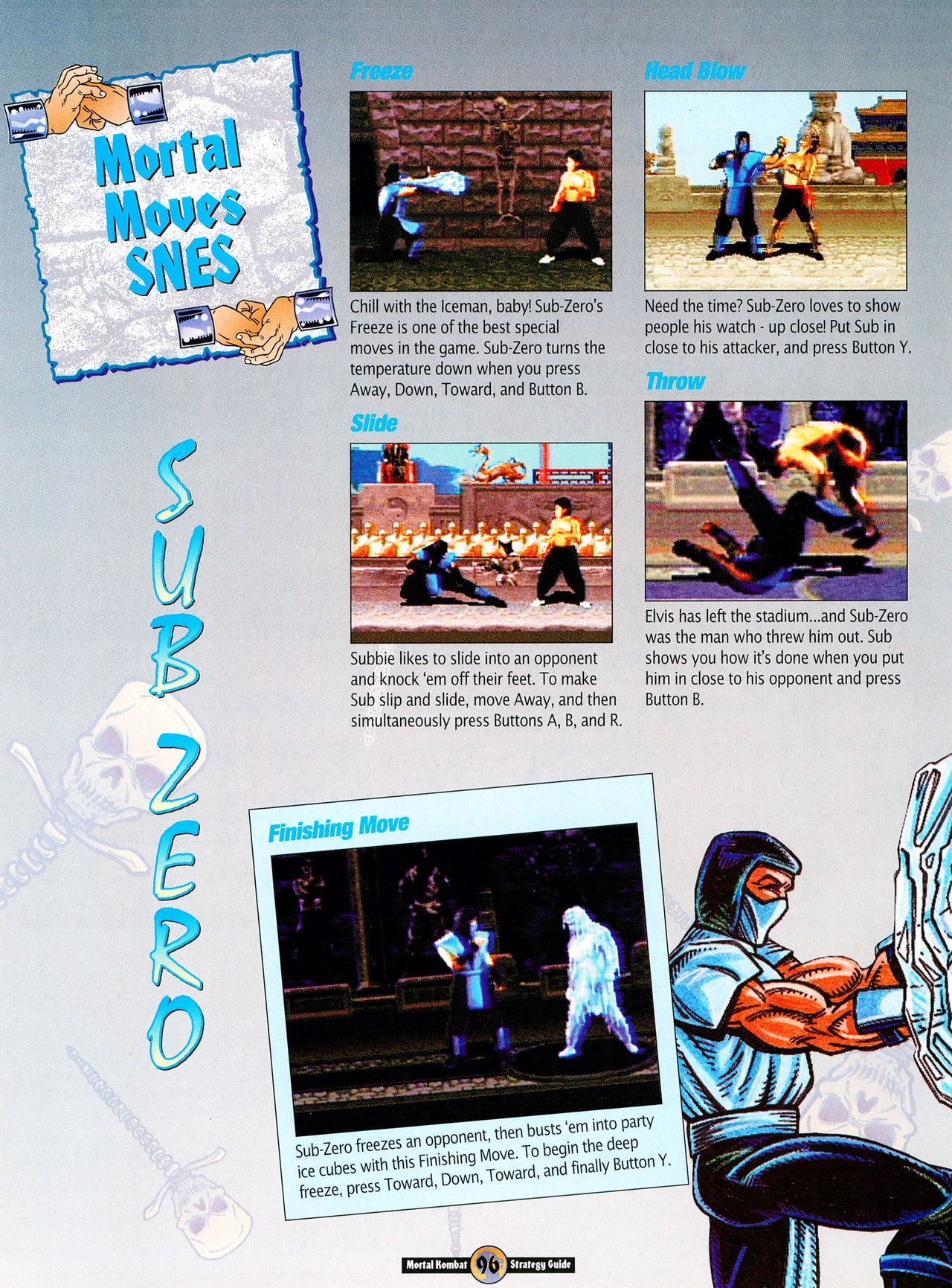 Mortal Kombat Strategy Guide 97