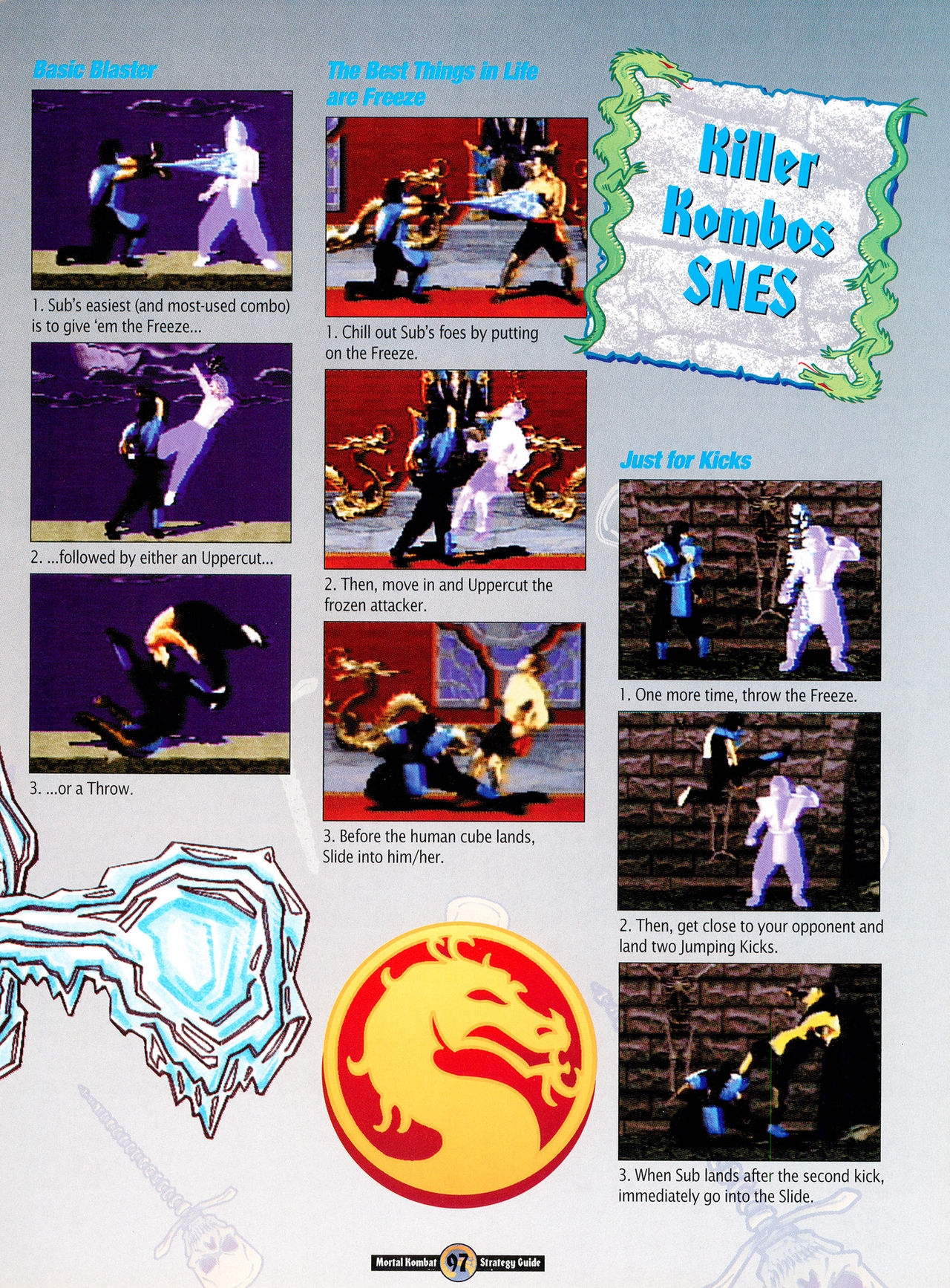 Mortal Kombat Strategy Guide 98