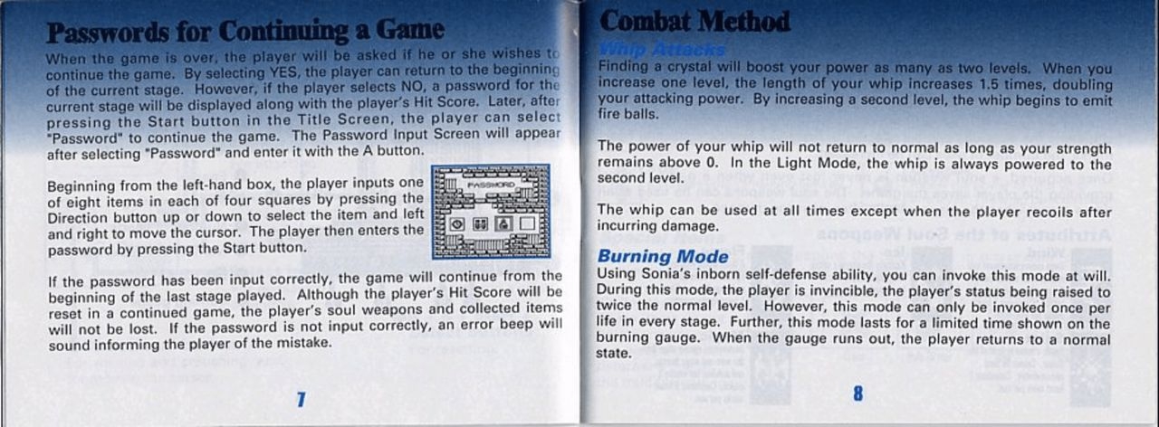 Castlevania - Legends (Game Boy) Game Manual 5