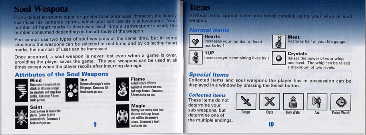 Castlevania - Legends (Game Boy) Game Manual 6