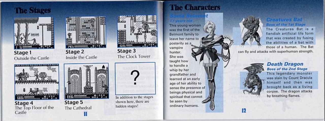 Castlevania - Legends (Game Boy) Game Manual 7
