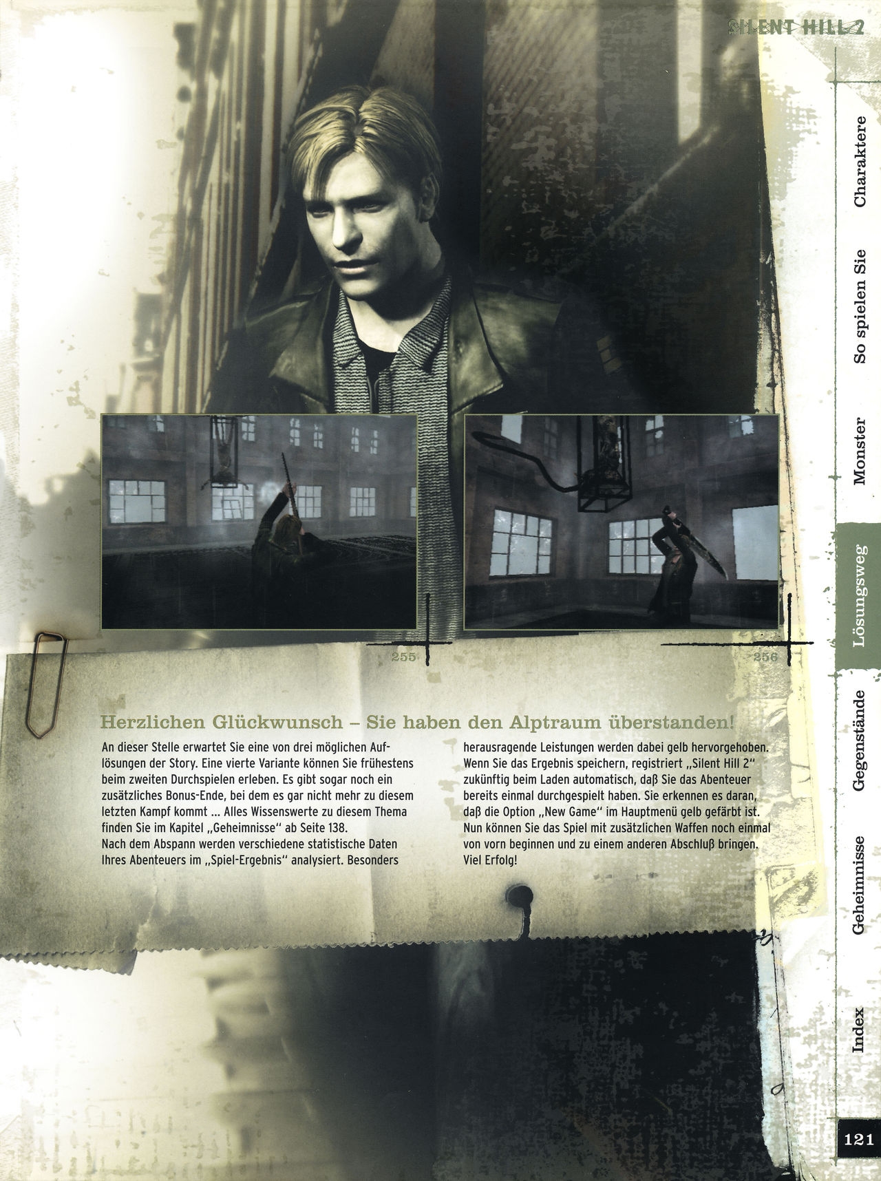 Silent Hill 2 Official Strategy Guide Authoritzed Collection 120
