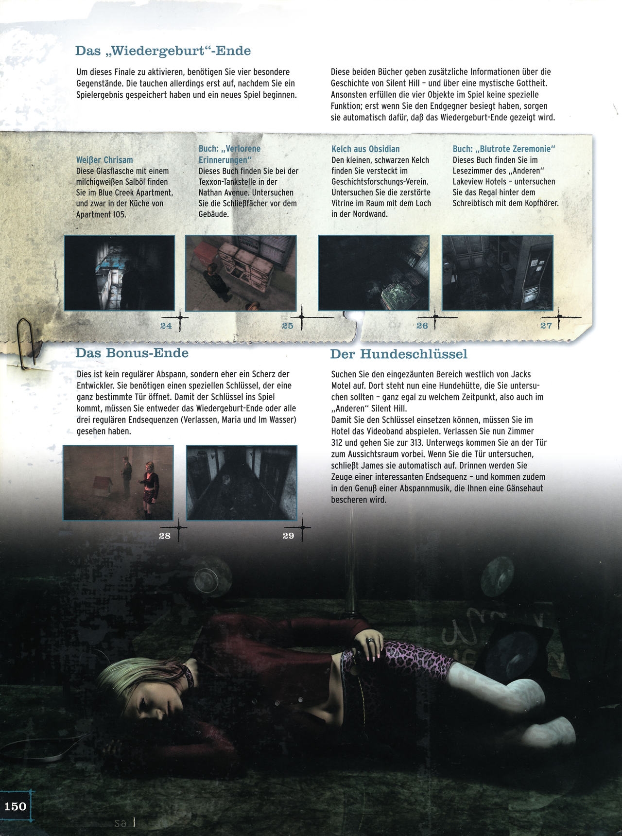 Silent Hill 2 Official Strategy Guide Authoritzed Collection 149