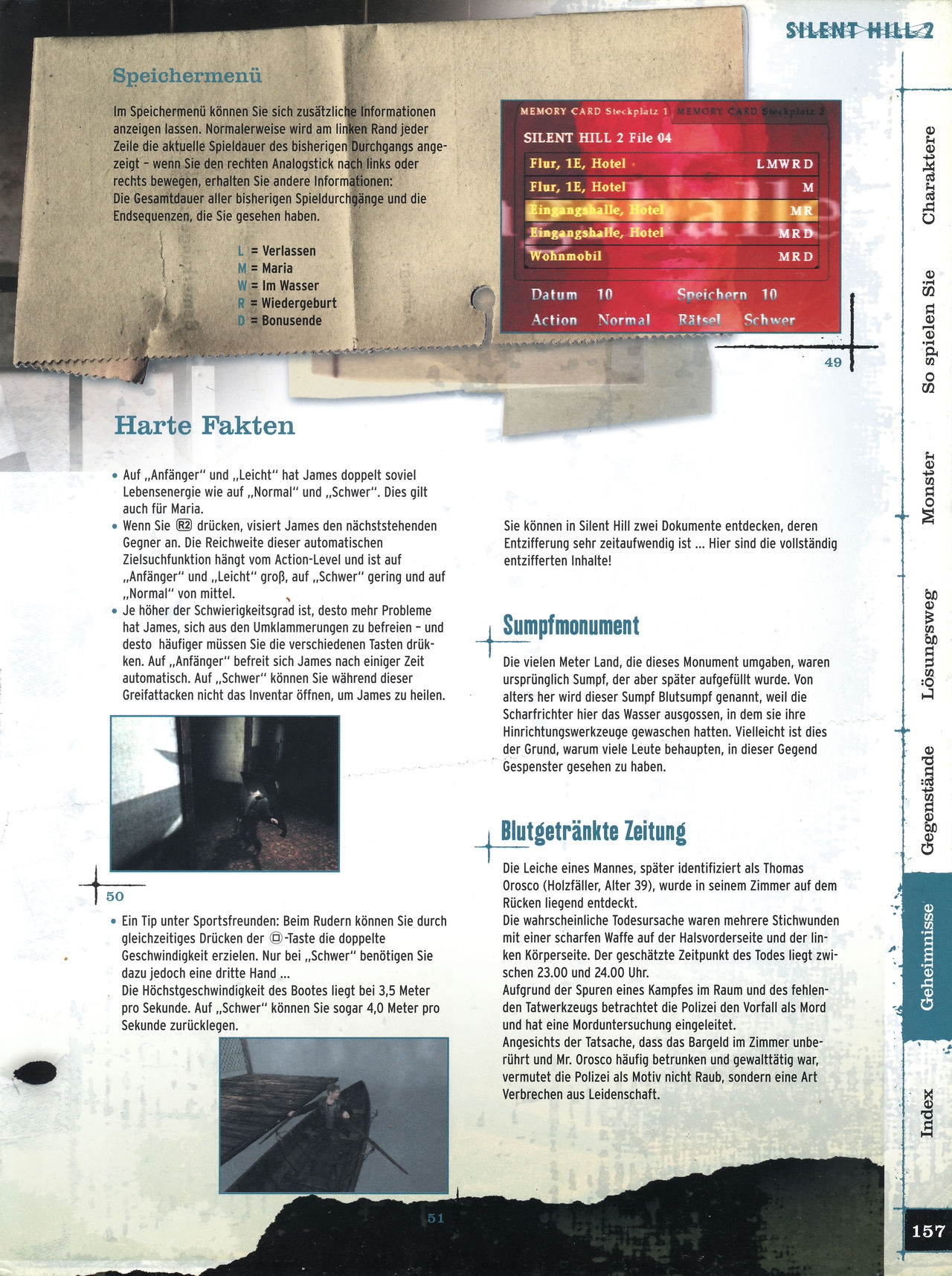 Silent Hill 2 Official Strategy Guide Authoritzed Collection 156