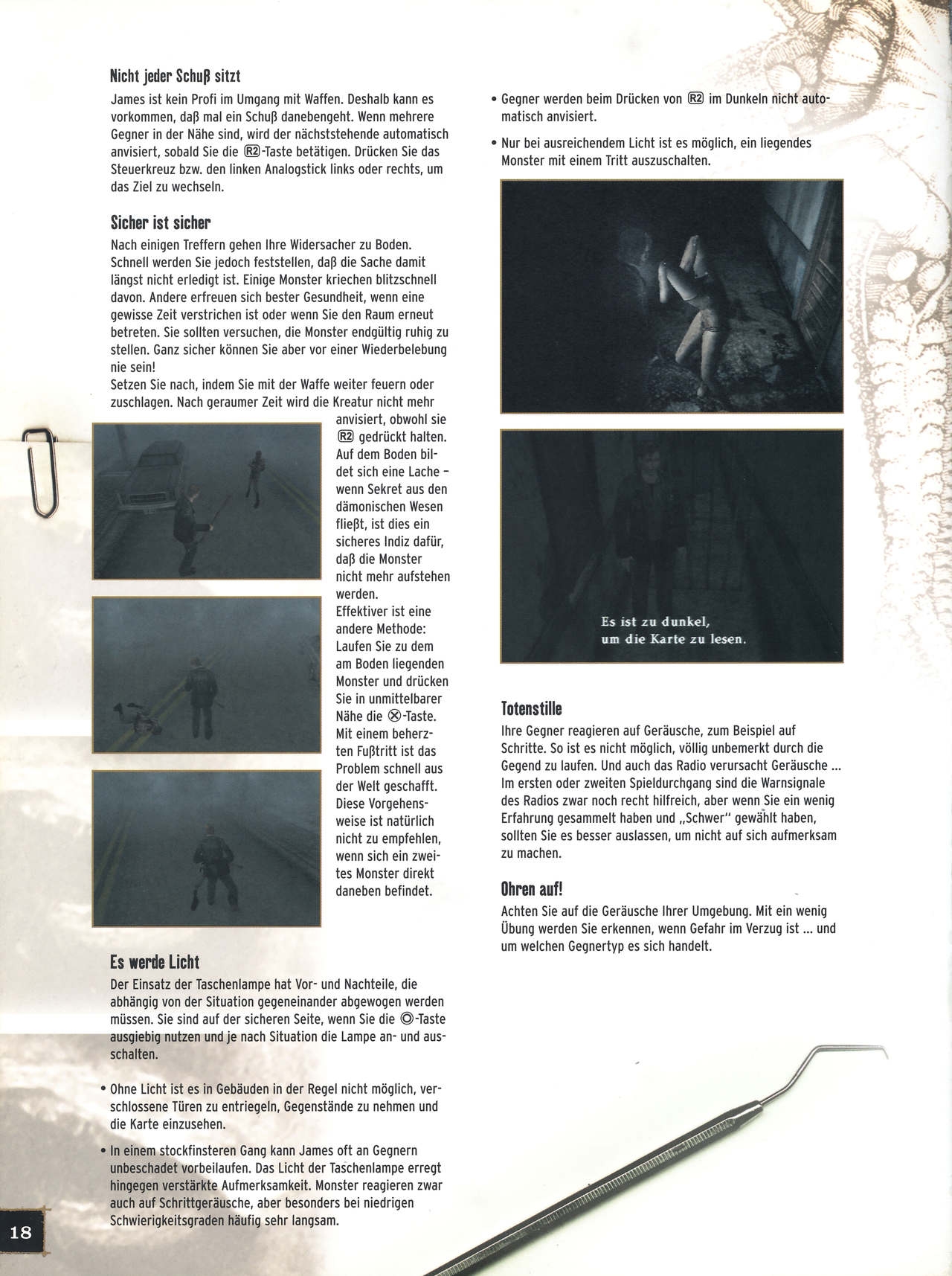 Silent Hill 2 Official Strategy Guide Authoritzed Collection 17